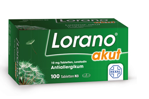 LORANO akuttabletter, 50 stk