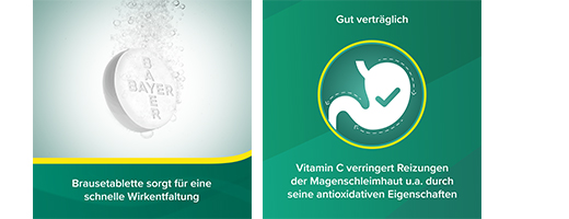 ASPIRIN plus C forte 800 mg/480 mg brusetabletter, 10 stk