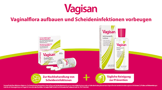 VAGISAN ProbioFlora melkesyrebakterier Vaginalkapsler, 8 stk