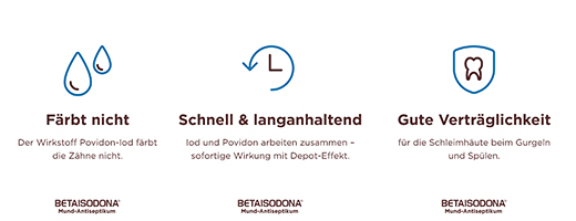 BETAISODONA Oralt antiseptisk middel, 100 ml