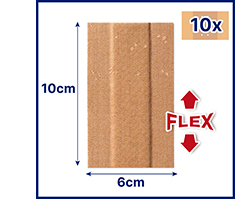 HANSAPLAST Elastisk gips 6 cmx1 m, 1 stk