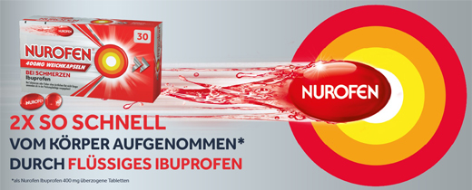 NUROFEN 400 mg myke kapsler, 30 stk