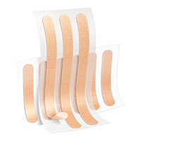LEUKOPLAST Leukosan Strip sterile 6x38 mm/6x75 mm, 9 stk