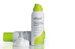EFASIT Fotskum for tørr hud, 125 ml