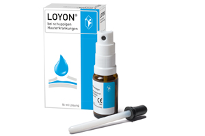 LOYON for skjellende hudsykdommer Oppløsning, 15 ml