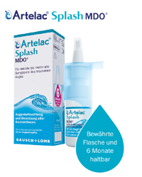 ARTELAC Splash MDO Øyedråper, 1X10 ml
