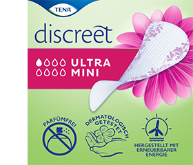 TENA LADY Discreet pads ultra mini, 28 stk