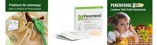 PERENTEROL Junior 250 mg pulverpose, 10 stk