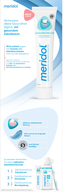 MERIDOL Tannkrem, 75 ml