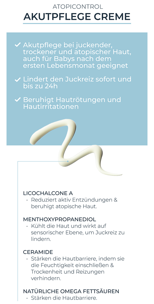 EUCERIN AtopiControl Akuttkrem, 100 ml
