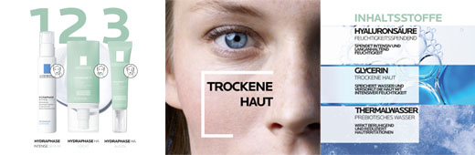 ROCHE-POSAY Hydraphase Intense øyekrem, 15 ml