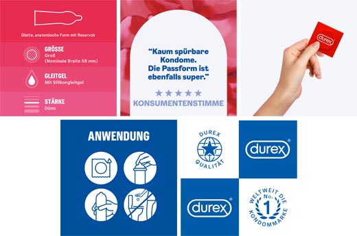 DUREX Sensitive gossamer-kondomer, 40 stk