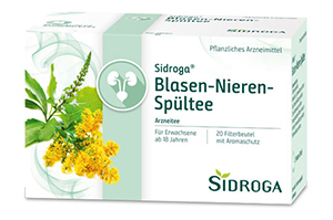 SIDROGA Blære Nyrespyling Te Filterpose, 20X2.0 g