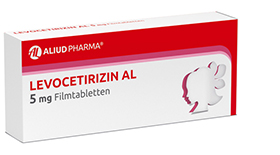 LEVOCETIRIZIN AL 5 mg filmdrasjerte tabletter, 100 stk