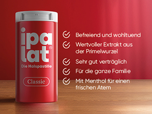 IPALAT Halstabletter classic, 120 stk