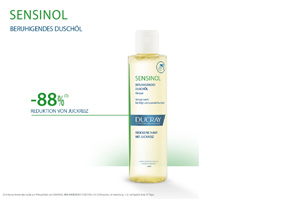 DUCRAY SENSINOL Beroligende renseolje/dusjolje, 200 ml