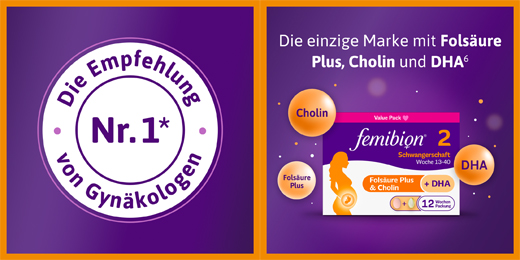 FEMIBION 2 Graviditetskombinasjonspakke, 2X112 stk