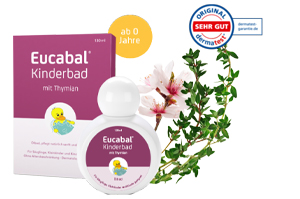 EUCABAL Barnebad med timian, 7X5 ml