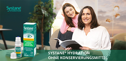 SYSTANE HYDRATION Smørevæske for øyet uten konserveringsmiddel, 10 ml