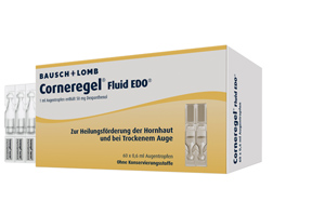 CORNEREGEL Væske EDO Øyedråper, 60 x 0,6 ml