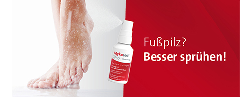 MYKOSERT Spray mot hud- og fotsopp, 30 ml
