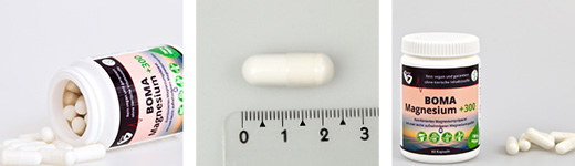 MAGNESIUM+300 kapsler, 180 stk
