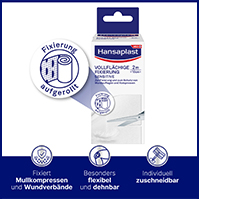 HANSAPLAST Fiksering over hele overflaten 10 cmx2 m, 1 stk