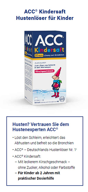ACC Barnesaft, 100 ml