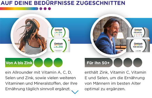 CENTRUM for Him Caplets, 30 stk