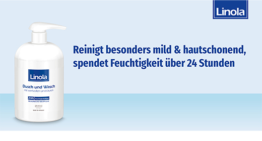 LINOLA Dusj og vask med dispenser, 500 ml