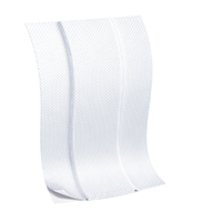 LEUKOPLAST myk hvit gips 6x10 cm, 10 stk