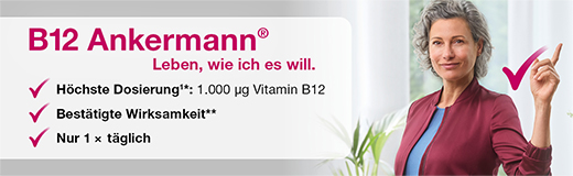 B12 ANKERMANN belagte tabletter, 50 stk