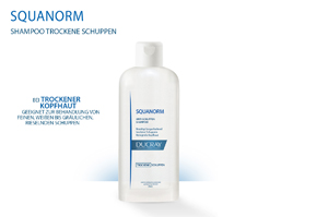 DUCRAY SQUANORM tørr flass kurert sjampo, 200 ml