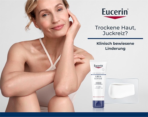 EUCERIN UreaRepair ansiktskrem 5% natt, 50 ml