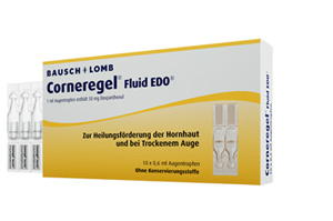 CORNEREGEL Væske EDO Øyedråper, 10X0.6 ml