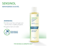 DUCRAY SENSINOL Beroligende renseolje/dusjolje, 200 ml