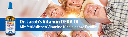 VITAMIN DEKA Dr. Jacobs dråpeolje, 20 ml