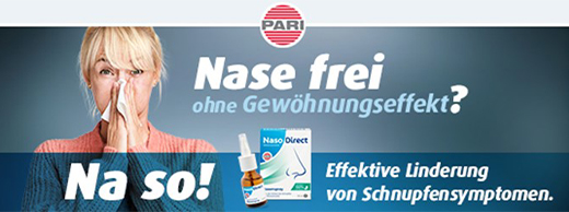 NASODIRECT Nesespray med Captomucil, 20 ml