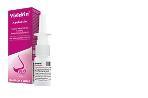 VIVIDRIN Azelastin 1 mg/ml nesespray, oppløsning, 10 ml