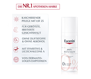 EUCERIN SEH Anti-rødhet skjulende dagpleie, 50 ml