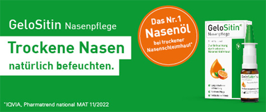 GELOSITIN Nesepleiespray, 15 ml