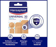 HANSAPLAST Universal gipslister, vanntett, 20 stk