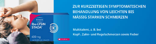 IBU-LYSIN STADA 400 mg filmdrasjerte tabletter, 10 stk