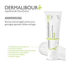 A-DERMA DERMALIBOUR+ CICA reparerende krem, 50 ml