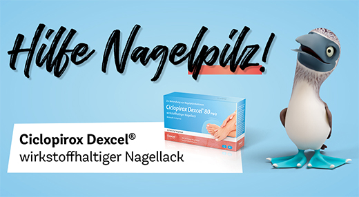 CICLOPIROX Dexcel 80 mg/g virkestoff neglelakk, 3,3 ml