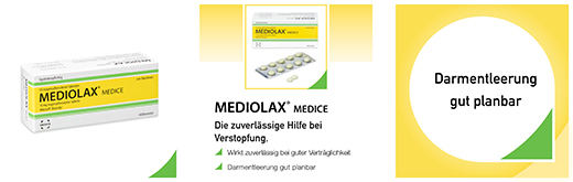 MEDIOLAX Medice enterotabletter, 50 stk