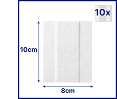 HANSAPLAST Sensitiv gips allergivennlig 8 cmx1 m, 1 stk