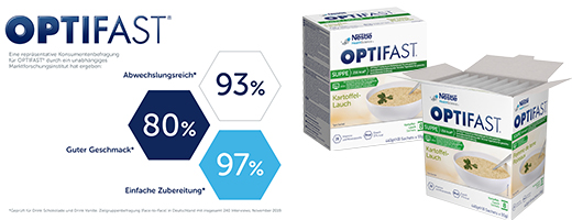 OPTIFAST Suppepotet purrepulver, 8X55 g
