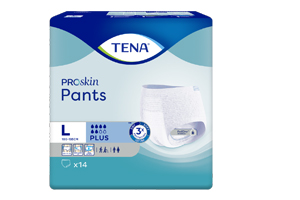 TENA PANTS pluss L engangsbukser, 14 stk