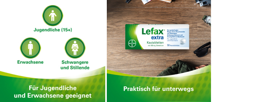 LEFAX ekstra tyggetabletter, 50 stk